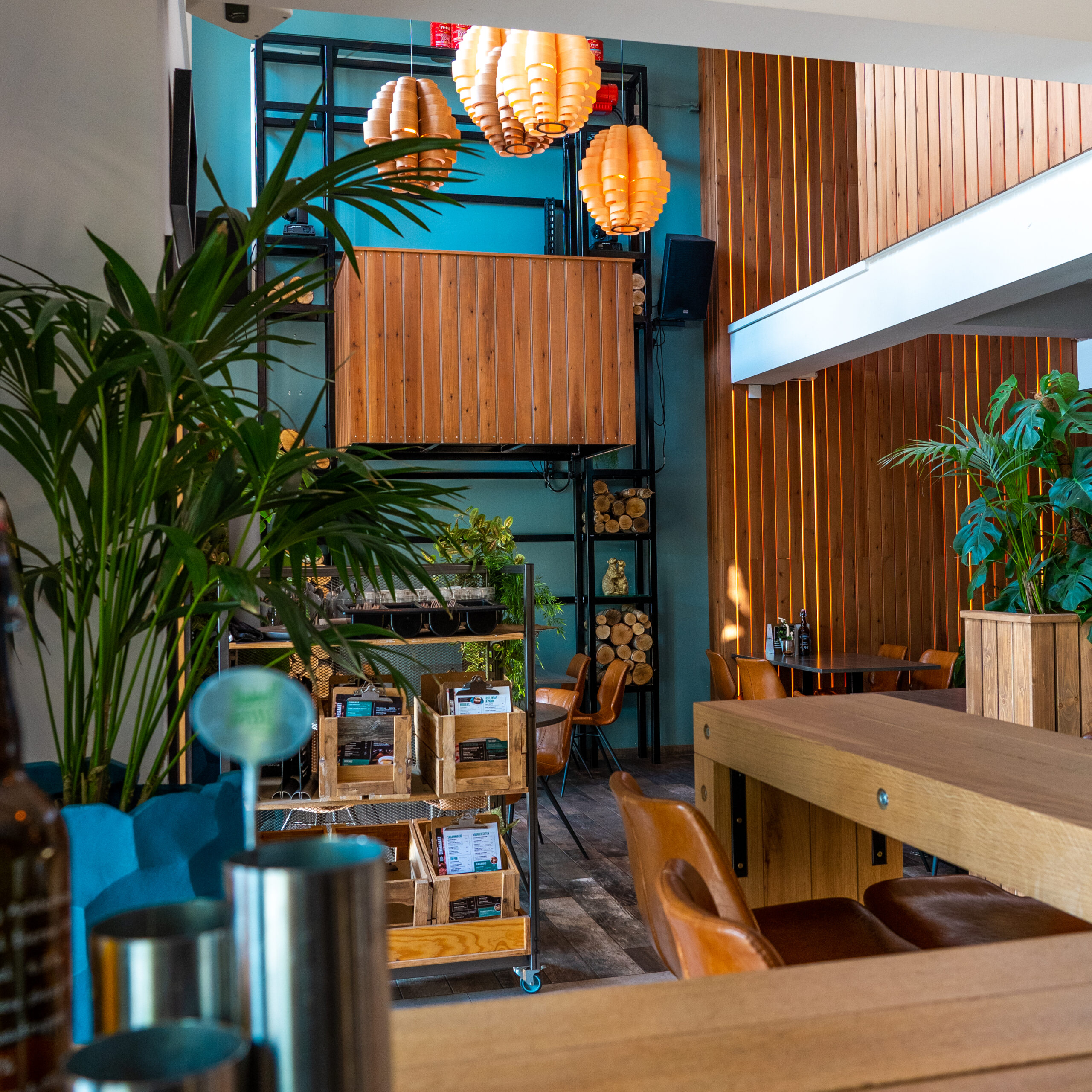 Sfeervol interieur van De Kornuiten in Haaksbergen